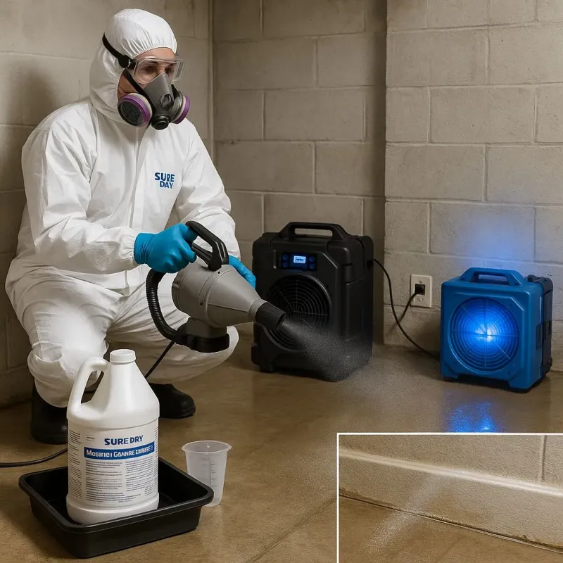 Sanitization and Odor Removal process in New Boston, TX