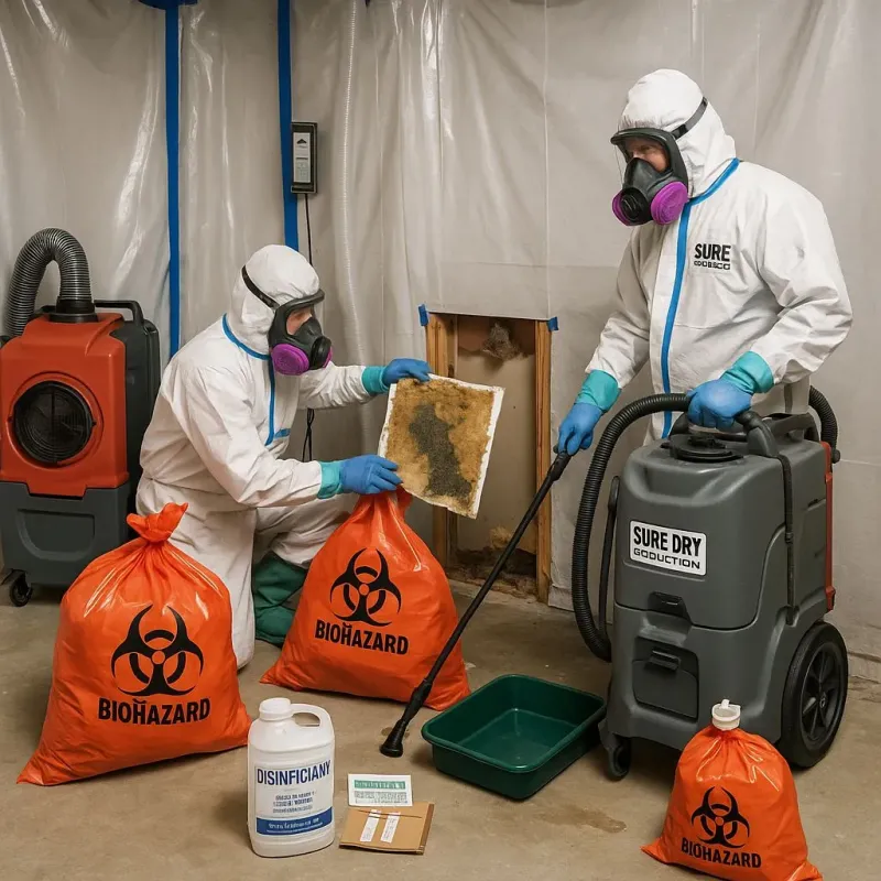 Contaminated Water Handling Protocols process in New Boston, TX